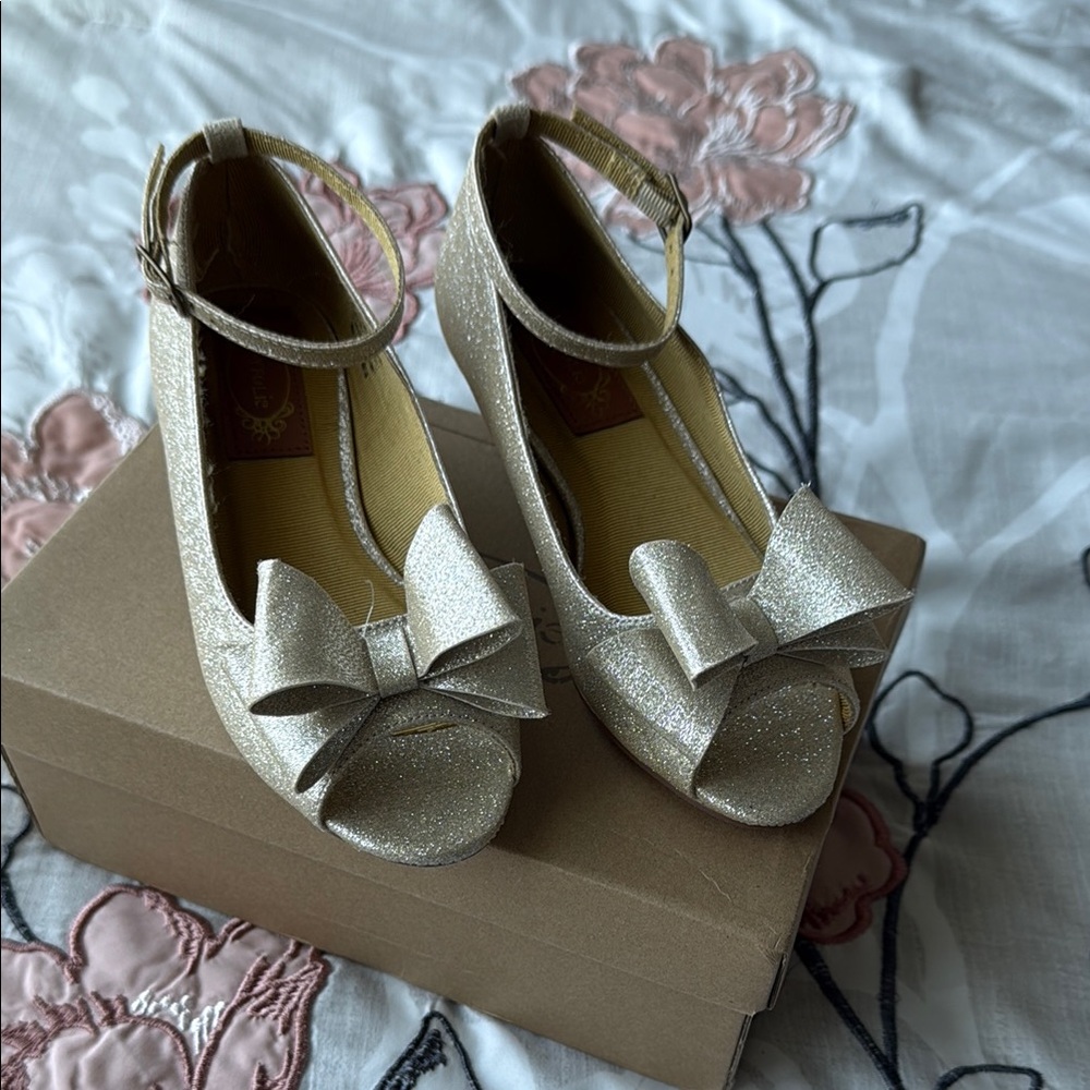 Silver High Heels with Adjustable Ankle Strap